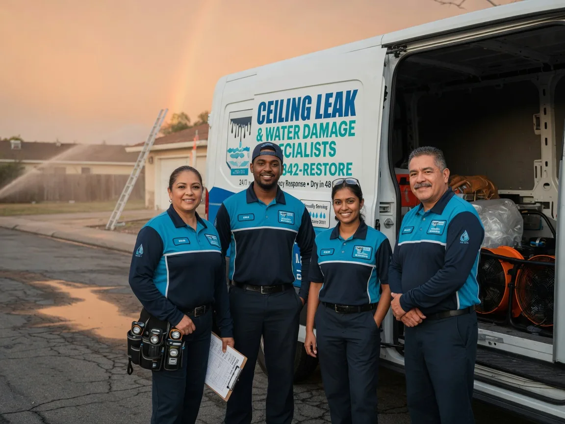 Ceiling Leak Cleanup company in Carmine, TX